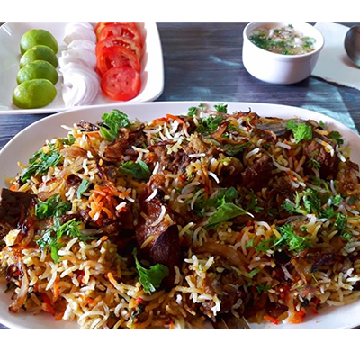 "Mutton Fry Biryani (Delicacies Restaurant) - Click here to View more details about this Product